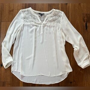 ⭐️Zac and Rachel chiffon blouse XL⭐️2 for $15